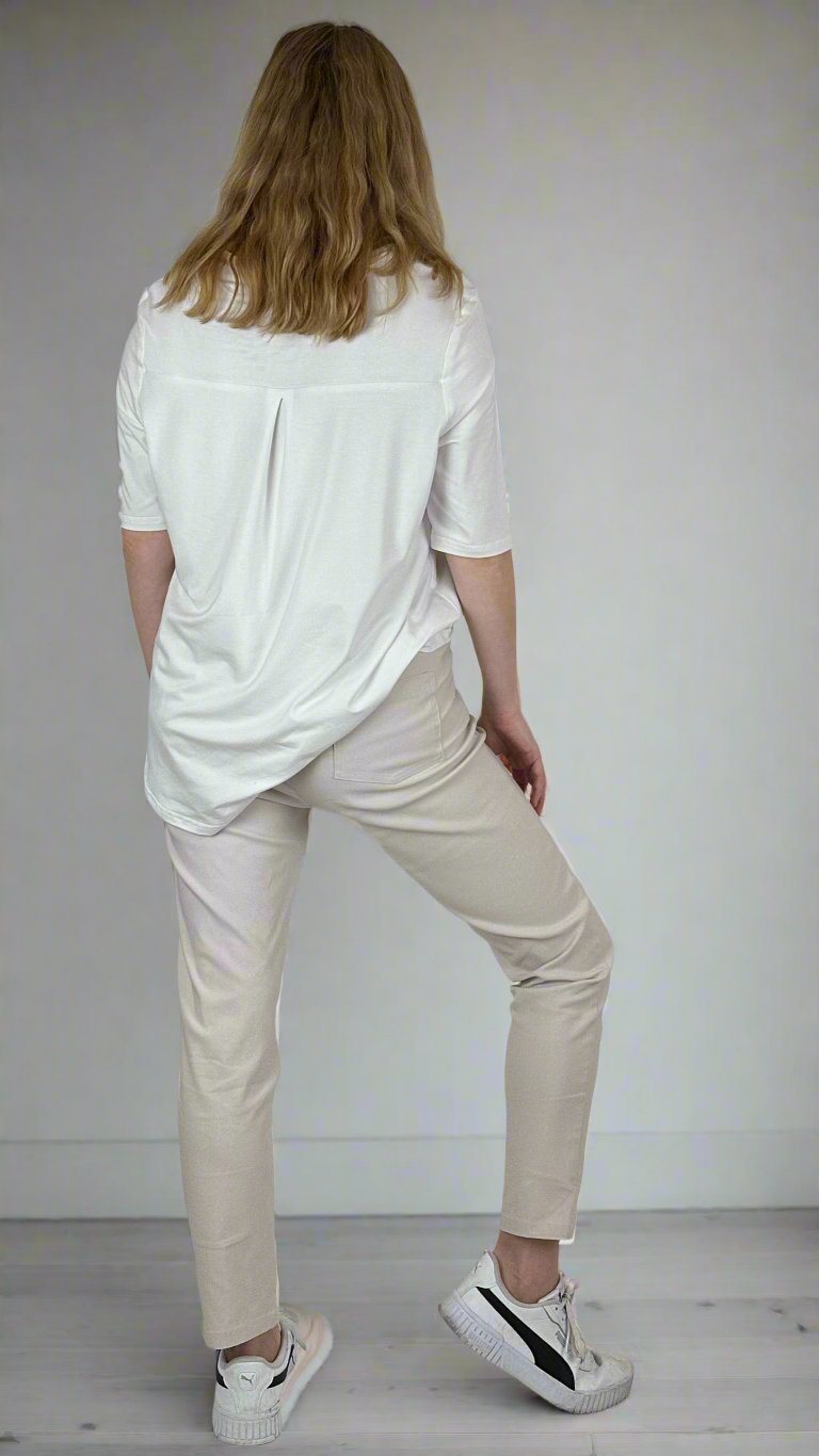 Yoke Back Tee
