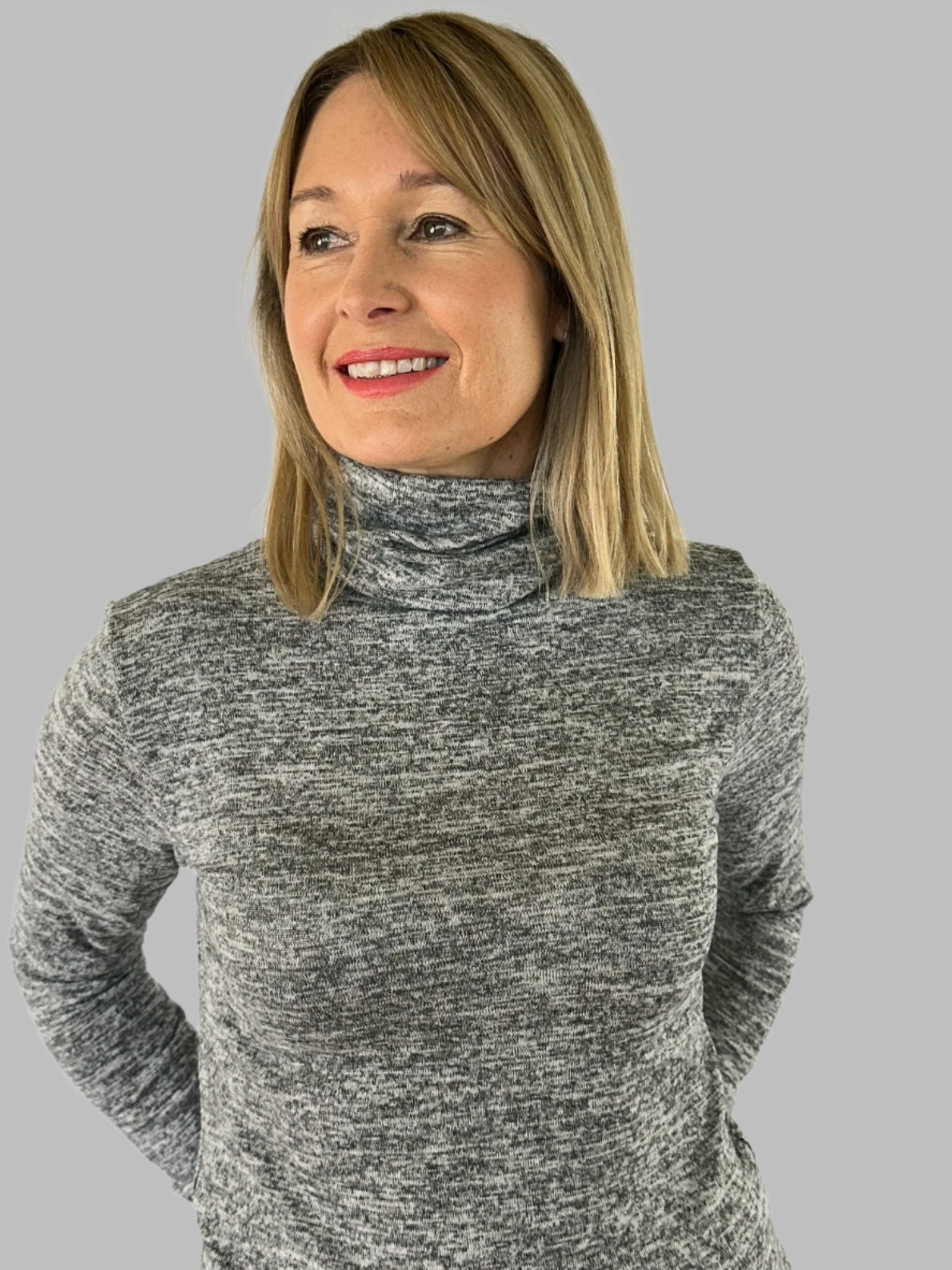 Funnel Neck Top