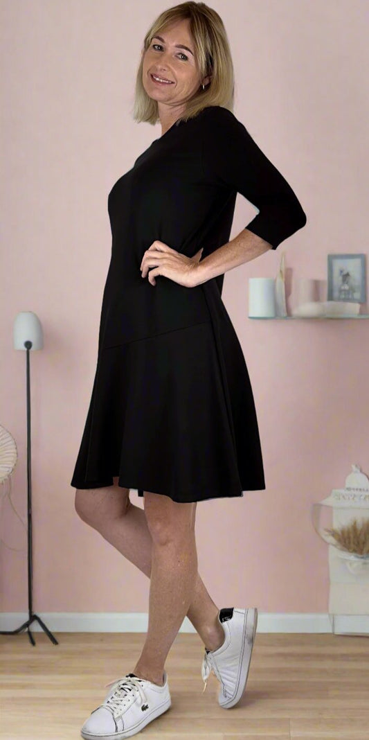 Black A-Line Dress